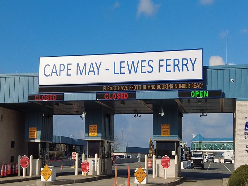 Completed Display at Cape My Lewes Ferry